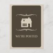 nous sommes postés faire-part : mod home (Devant)