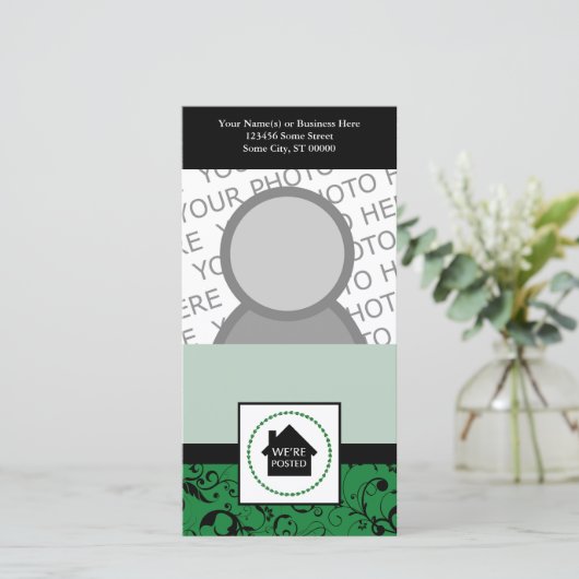 nous sommes postés faire-part : mod home (Debout devant)