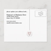 nous sommes postés faire-part : mod home (Dos)