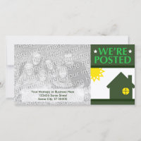 nous sommes postés faire-part : pop home