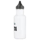 Nous sommes Randonneurs 18oz Bouteille d'eau blanc (Droite)