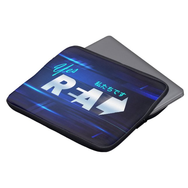 Nous sommes réels | Sac à manches pour ordinateur  (Devant haut)