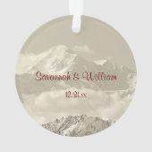 Nous sommes souvenir engagé pour le fiançailles (dos)