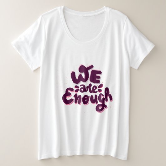 Nous sommes suffisants (Design devant)