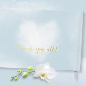 Nous sommes sur Cloud 9 Elegant Script Fête Prénat