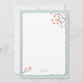 Nous sommes tombés dans l'amour Faire-part de nais (Dos)