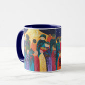 "Nous Sommes Tous Beaux" Beverage Mug (Devant gauche)