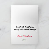 Nous sommes tous dans cette carte de Noël COVID-19 (Intérieur)