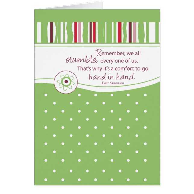 Nous sommes tous en train de trébucher (Devant)