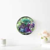 Nous sommes tous fous ici Horloge de chat (Maison)