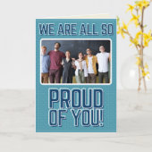 Nous Sommes Tous Si Fiers De La Carte D'Études Pho (Fleur jaune)