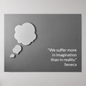 Nous souffrons plus dans l'imagination poster (Devant)