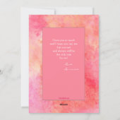 Nous t'aimons Dernière Carte Saint Valentin (Dos)