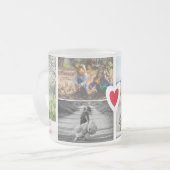 Nous t'aimons Grand-mère Photo Collage Mug (Devant gauche)