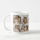 Nous t'aimons Maman Photo personnalisée Café Mug (Gauche)