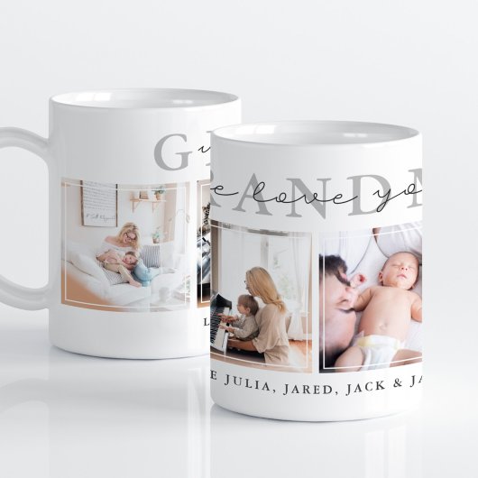 Nous t'aimons, Mamie Mug à café