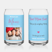 Nous t'aimons Meilleure Maman Jamais Blue Photo No (Recto)