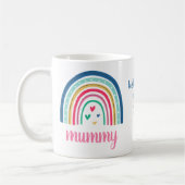 Nous T'Aimons Mummy Rainbow Coffee Mug (Gauche)