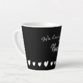 Nous t'aimons Nana Heart Latte Mug (Angle gauche)