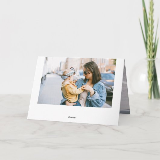 Nous t'aimons papa Carte photo manuscrit (Dos)