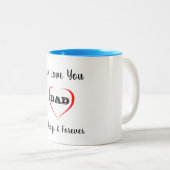 Nous t'aimons papa Mug (Devant droit)