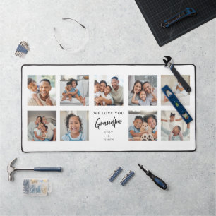 Nous t'aimons Papy 9 photos personnalisées en co