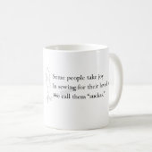 "Nous tasse appelons alors Suckas" (Devant droit)