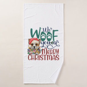 Nous t'avons fait un joyeux Noël - Funny Corgi Chi