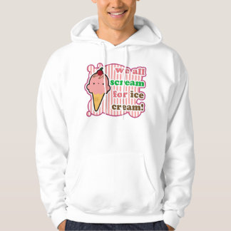 Nous tous cri perçant pour le sweat - shirt à