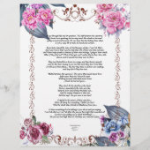 Nous traversons le papier de lin à vie (Devant)