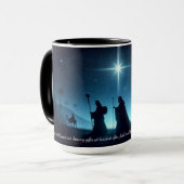 Nous trois rois Nativité Noël Café Mug Cup (Devant gauche)