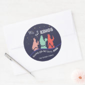 Nous trois rois | Stickers Vacances Bleues (Enveloppe)