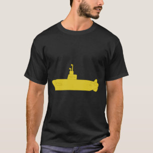 Nous vivons tous dans un T-shirt sous-marin jaune
