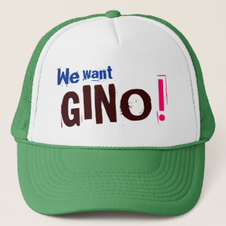 Nous voulons GINO ! - Casquette de Celtics de