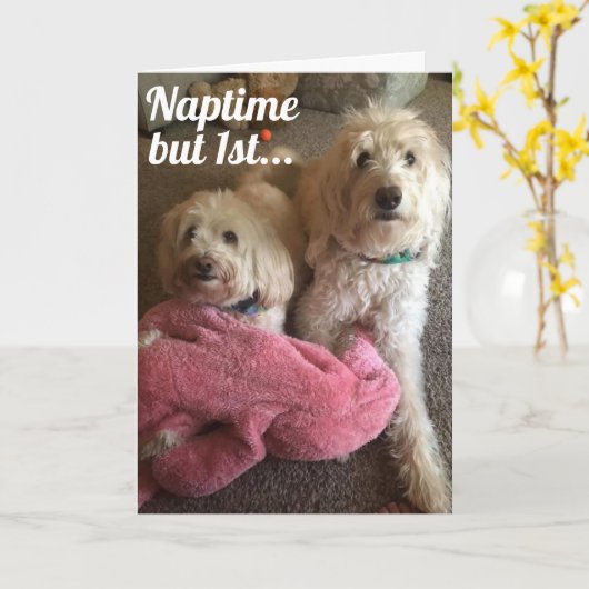 NOUS VOULONS QUE "VOUS" AIT UNE CARTE D'ANNIVERSAI (Fleur jaune)