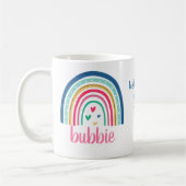 Nous Vous Aimons Bubbie Rainbow Coffee Mug (Gauche)