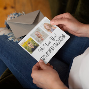 Nous Vous Aimons ! Carte de fête des mères