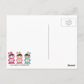 nous vous aimons Carte postale (Dos)