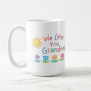 Nous Vous Aimons Grand-Mère Classique Mug