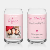 Nous Vous Aimons Meilleure Maman Jamais Pink Photo (Recto)