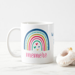 Nous vous aimons Mémere Rainbow Coffee Mug