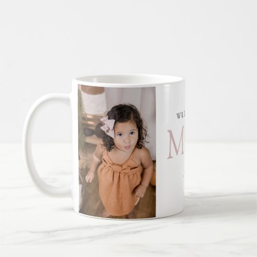 Nous Vous Aimons Mimi Elegant Photo Mug (Gauche)
