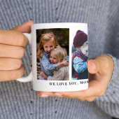 Nous Vous Aimons Mommy Personnalisé Custom Mug