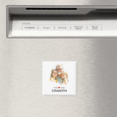 Nous Vous Aimons Papi Aimant | Photo Personnalisée (In Situ (Lave-vaisselle))
