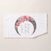 Nous Vous Aimons Sur La Lune Et De Retour (Serviette à main)