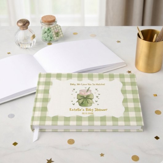 Nous Vous Aimons Tellement Matcha Gingham Cœurs Ar