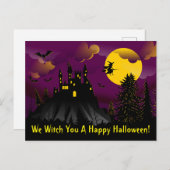 Nous Vous Assurons Une Bonne Carte Postale Hallowe (Devant / Derrière)