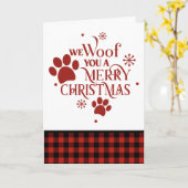 Nous vous avons demandé une jolie carte de chien d (Fleur jaune)