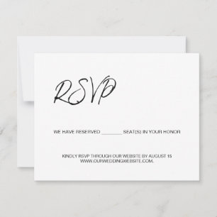 Nous vous avons réservé des places modèle minimali