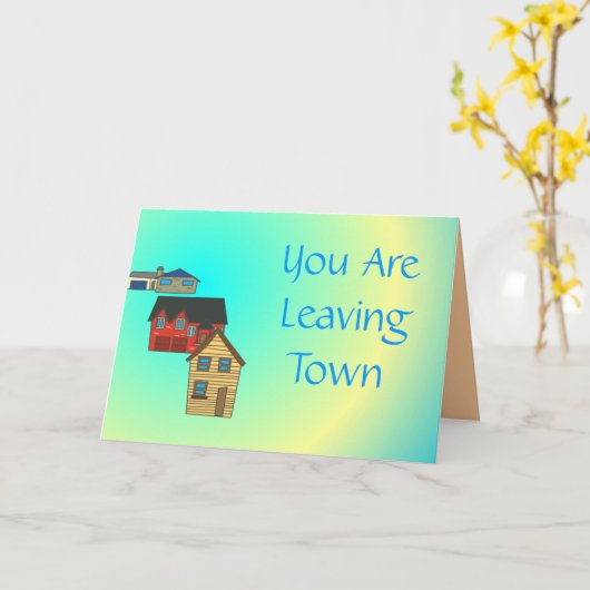 Nous Vous Manquerons > Cartes D'Adieu (Fleur jaune)